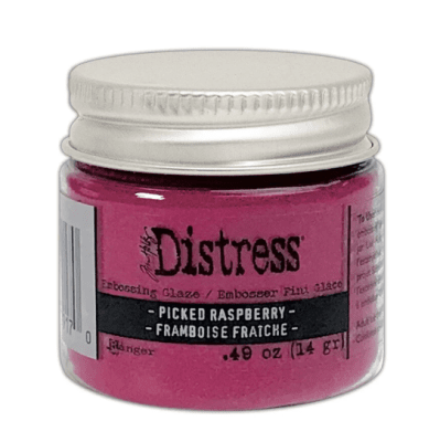 Tim Holtz Distress Embossing Glaze - Picked Raspberry