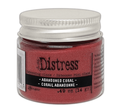 Tim Holtz Distress Embossing Glaze - Abandoned Coral