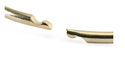 Book Binding Rings 50mm Gold 