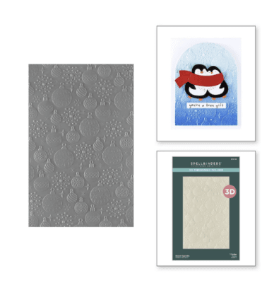 Spellbinders 3D Embossing Folder - Season Sparkles