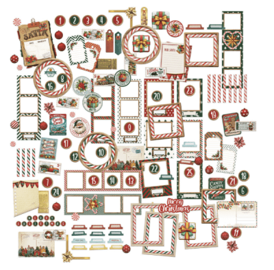 49 and Market Ephemera Set - Jolly Jingles
