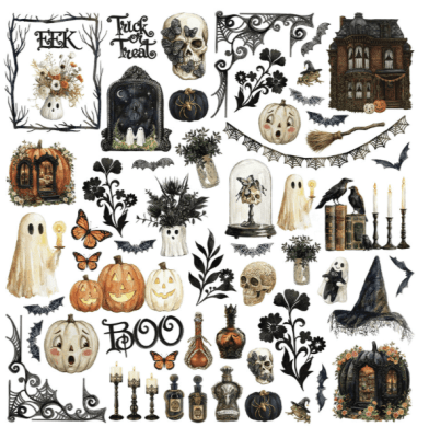 49 and Market All-In-One Kit - October Moon 