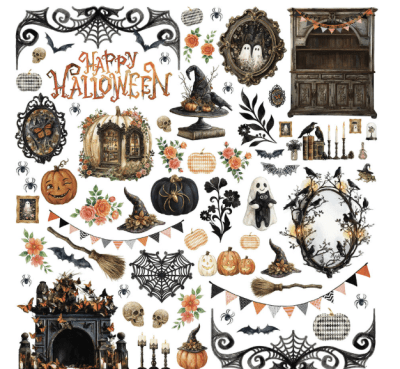 49 and Market All-In-One Kit - October Moon 