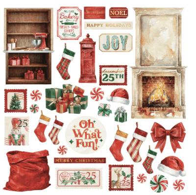 49 and Market All-In-One Kit - Santas Winter Village 