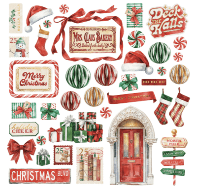 49 and Market All-In-One Kit - Santas Winter Village 