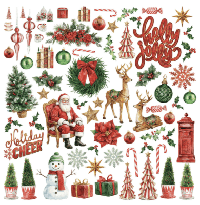 49 and Market All-In-One Kit - Santas Winter Village 