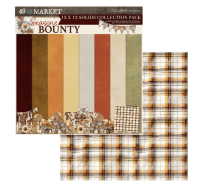 49 and Market 12x12 Collection Pack - Seasons Bounty Solids