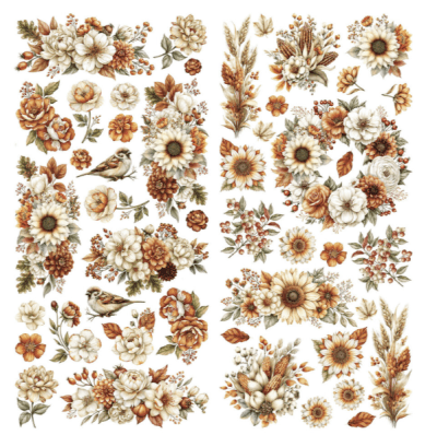 49 and Market Laser Cut Wildflower - Seasons Bounty