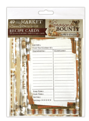 49 and Market Recipe Cards - Seasons Bounty
