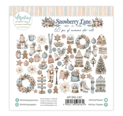MIntay Papers Die-Cuts - Snowberry Lane 