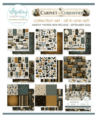 MIntay Paper 12x12 Collection Set - Cabinet of Curiosities