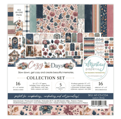 MIntay Paper 12x12 Collection Set - Cozy Days