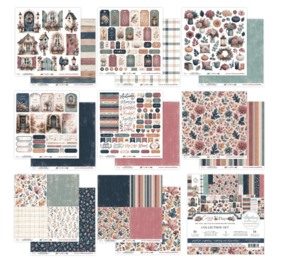 MIntay Paper 12x12 Collection Set - Cozy Days