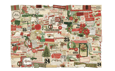 Tim Holtz Christmas Ephemera Pack