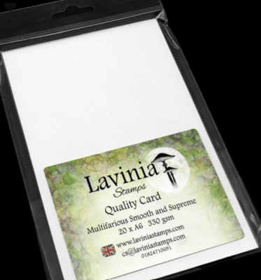 Lavinia Paper Multifarious Card A6 White