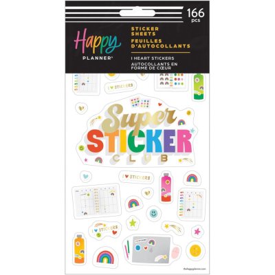 Happy Planner Sticker Sheets - I Heart Stickers