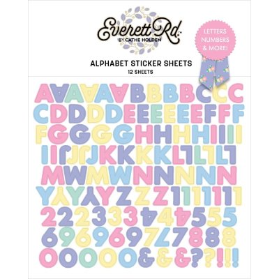 Everett Rd. Stickers Sheets - Springtime 