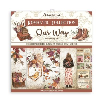Stamperia Paper Pack 6x6 - Our way