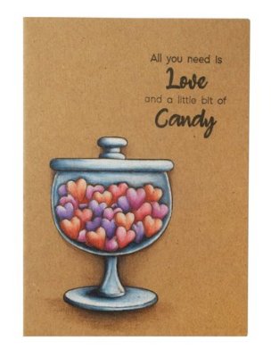 Studio Light Stamps - Candy Jar