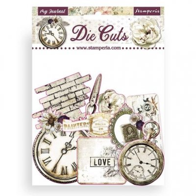 Stamperia Die Cuts - My Journal