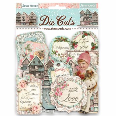 Stamperia Die Cuts - Sweet Winter 