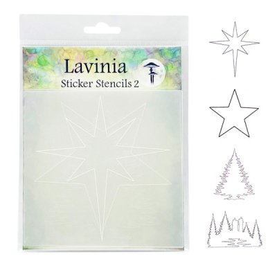 Lavinia Sticker Stencils 2 - Silhouette Collection