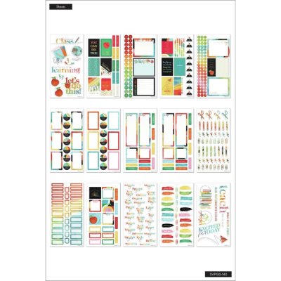 Happy Planner Sticker Value Pack - Painterly Collage