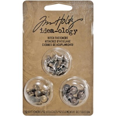 Idea-Ology Metal 2-Part Hitch Fasteners