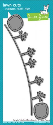 Lawn Fawn Dies - Simple Stitched Tree Border