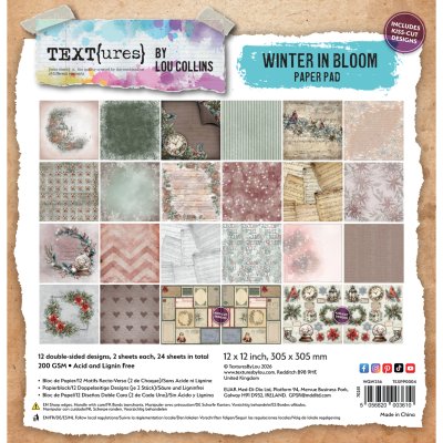 Arden Creative 12x12 Paper pad - Winter in Bloom