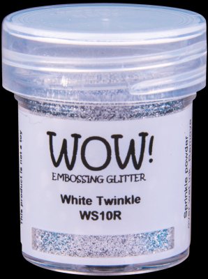 WOW! Embossing Powder Glitter - White Twinkle Regular