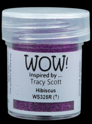 WOW! Embossing Powder Glitter - Hibiscus Regular
