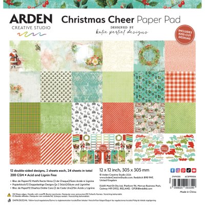 Arden Creative 12x12 Paper pad - Christmas Cheer 