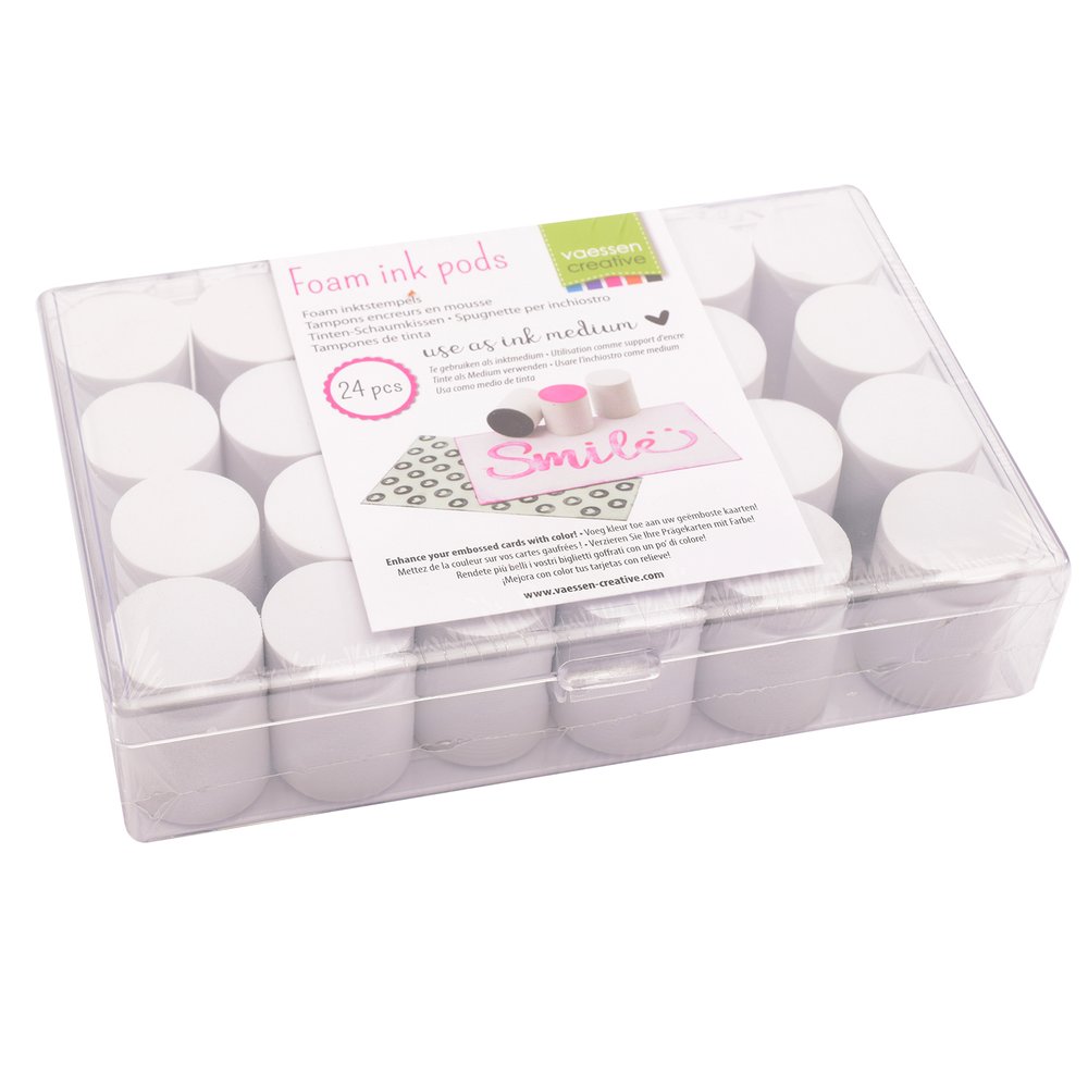 Foam Ink Pads 24 pcs